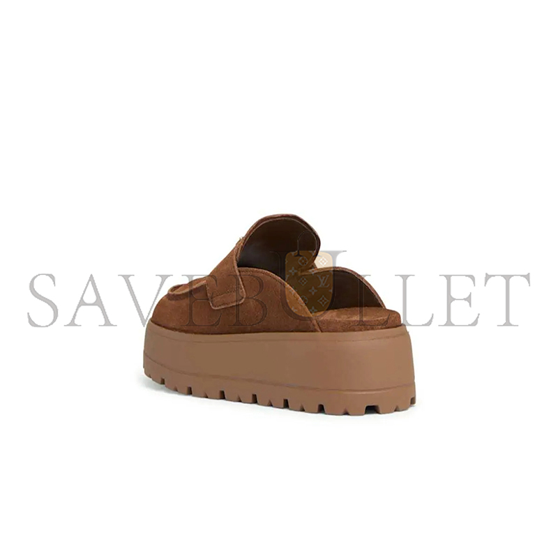 Pra*a fussbett suede loafer mules 301413